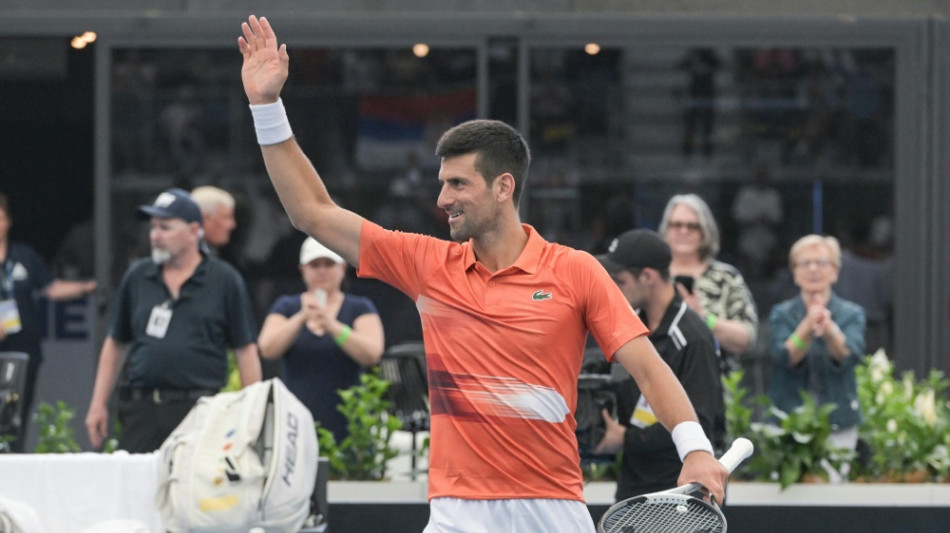 Erster Sieg f&uuml;r Djokovic in Australien