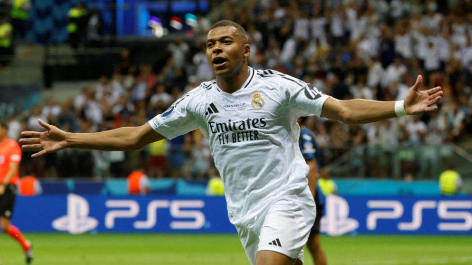 Mbappe trifft: Real triumphiert im europ&auml;ischen Supercup