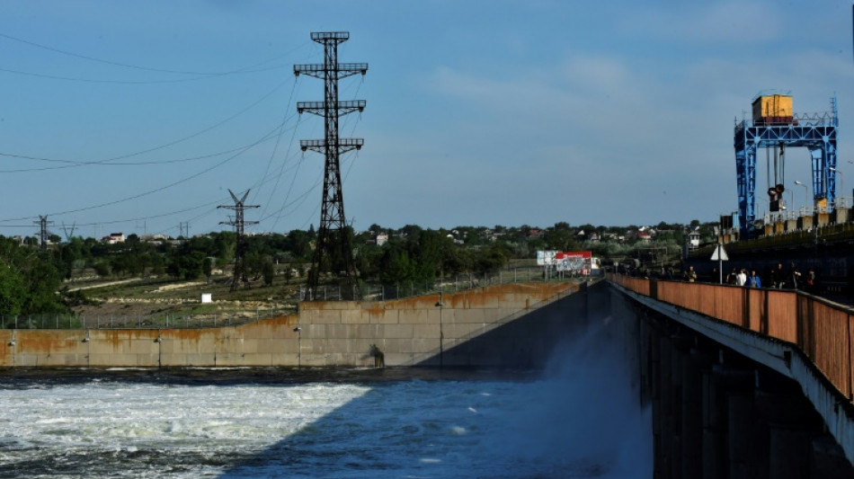 Un bombardeo ucraniano daña la represa de Kajovka, en la región de Jersón