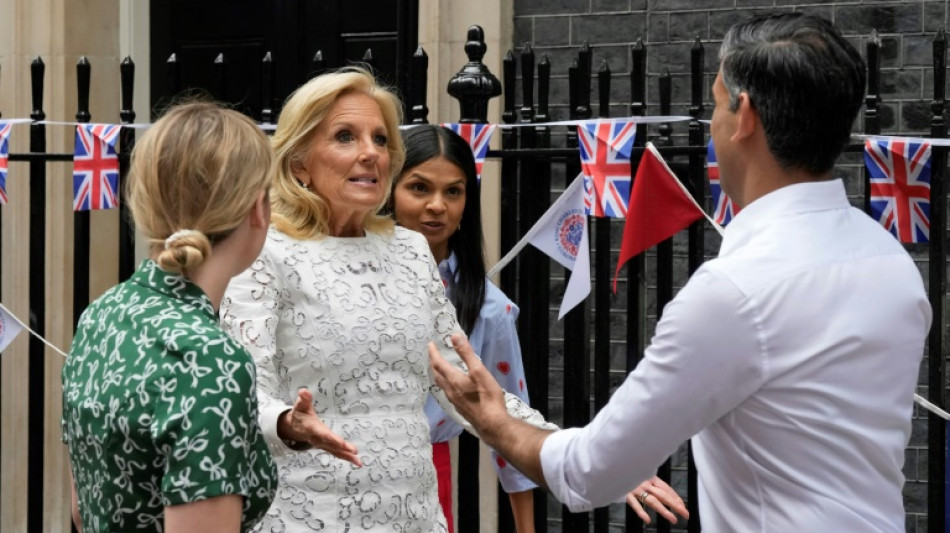 Jill Biden &agrave; un d&eacute;jeuner post-couronnement &agrave; Downing Street