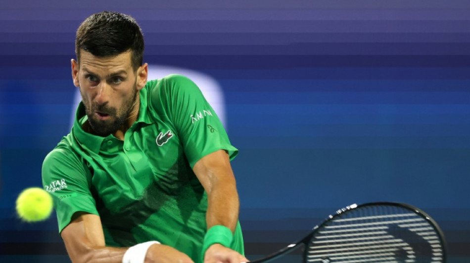 Djokovic elude su problema ocular en Miami: "No quiero que parezca una excusa"