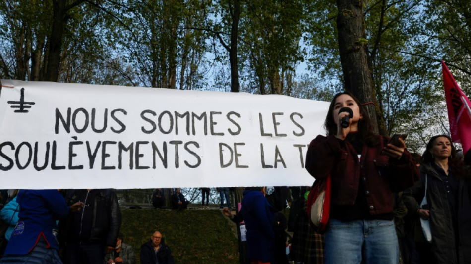 Des rassemblements en France contre la dissolution de "Soul&egrave;vements de la Terre"