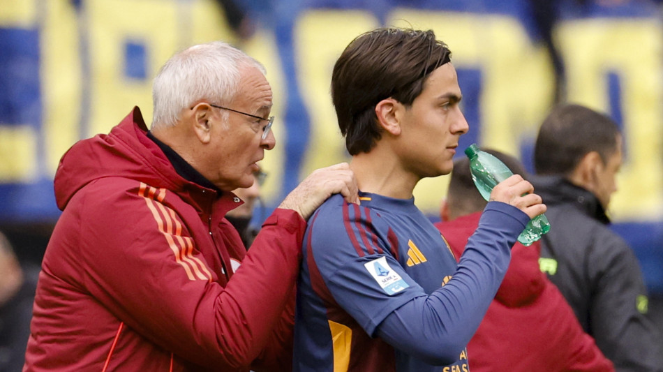 Ranieri 'c'&egrave; una Roma con e senza Dybala, se &egrave; ok gioca'
