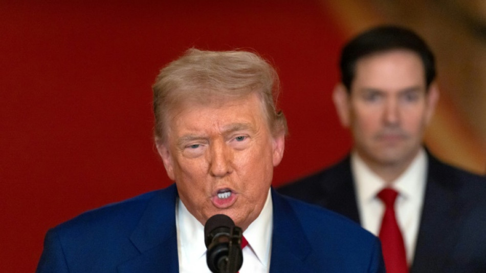 Les frappes am&eacute;ricaines ont "d&eacute;truit" les capacit&eacute;s nucl&eacute;aires de l'Iran, selon Trump