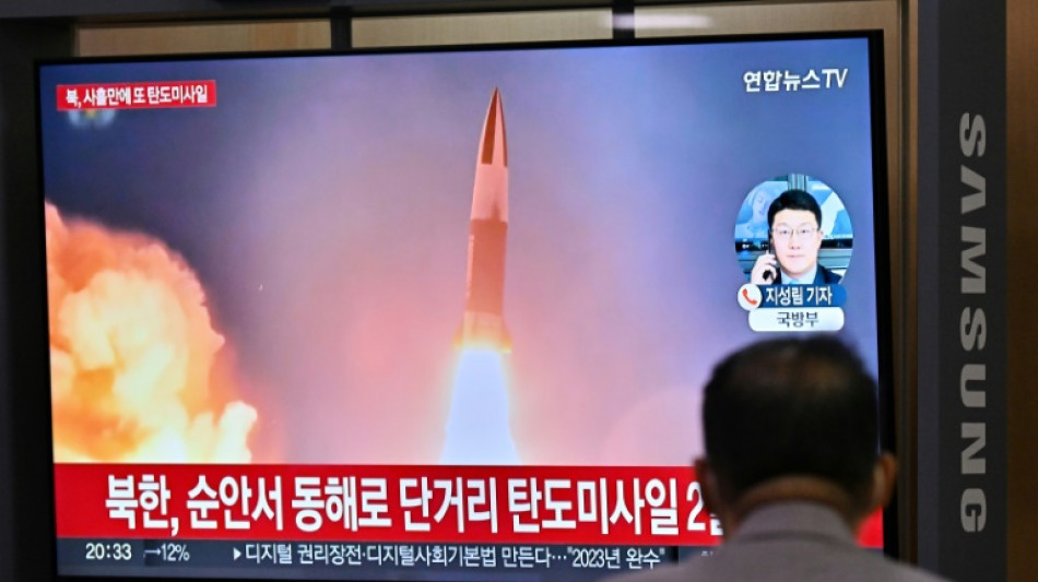 Corea del Norte dispara un misil bal&iacute;stico