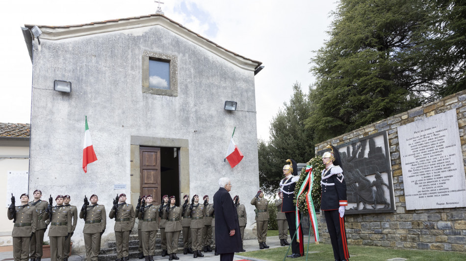 Mattarella, Italia si inchina a chi &egrave; morto per liberarci