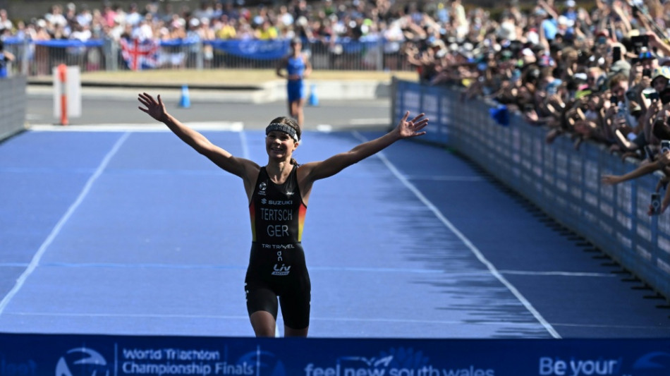 Triathlon: Tertsch wird sensationall Kurzdistanz-Weltmeisterin