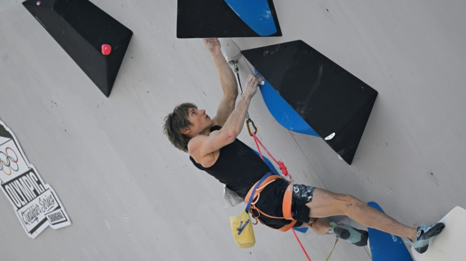 Mit ver&auml;ndertem Wettbewerb: Kletterer mit Olympia-Auftakt