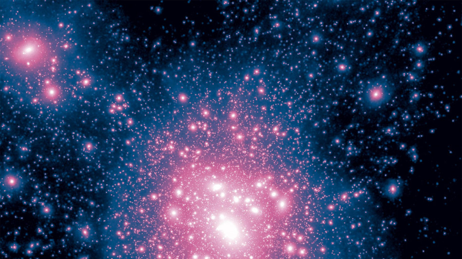 Visto un raro anello di luce dal telescopio europeo Euclid