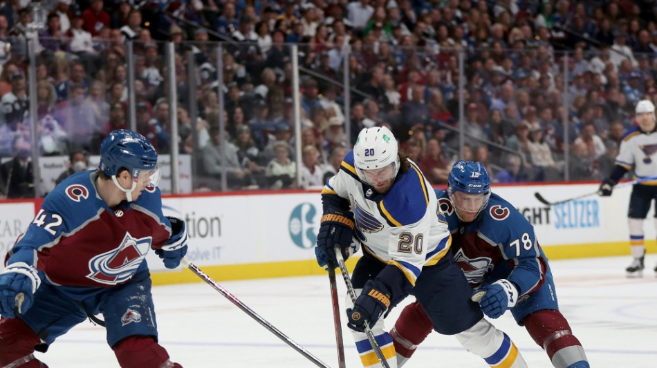D&auml;mpfer f&uuml;r Sturm in der NHL: Colorado kassiert Ausgleich
