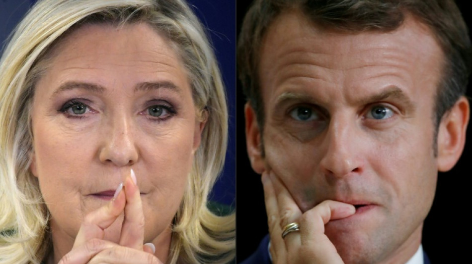 Pr&eacute;sidentielle: Macron et Le Pen, priorit&eacute; au d&eacute;bat