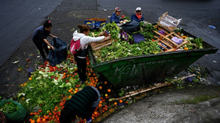 Laitues, tomates, oranges... Les tr&eacute;sors des bennes &agrave; ordure du March&eacute; de Buenos Aires