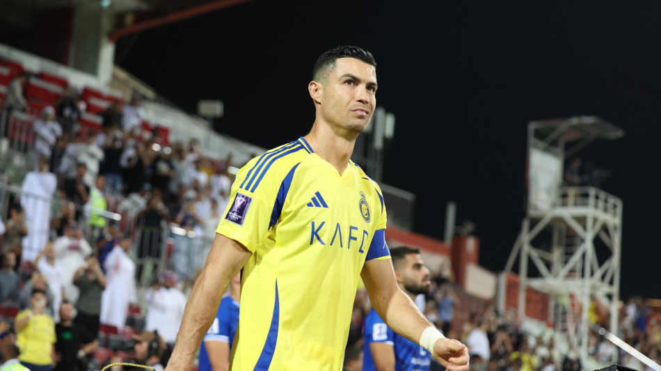 Calcio: Ronaldo trascina l'Al Nassr verso i quarti Champions Afc