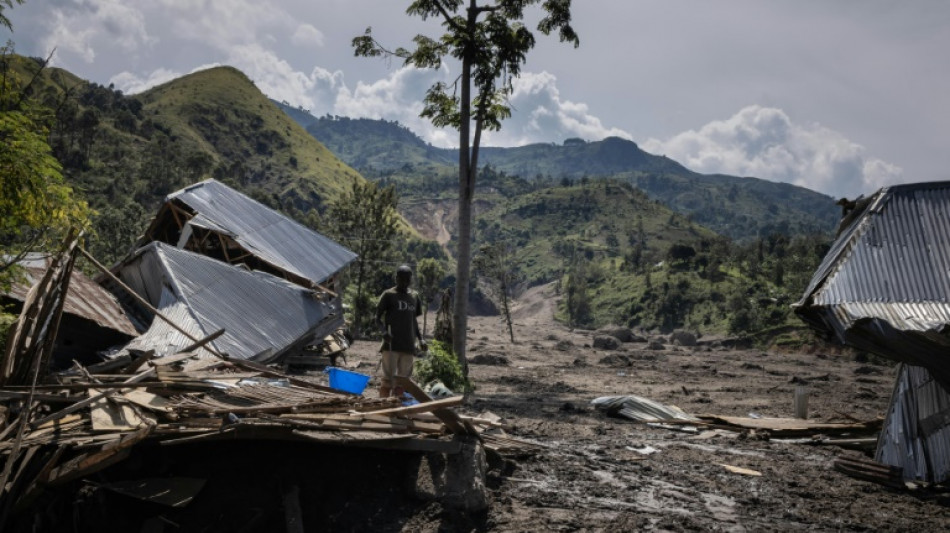 Sigue la b&uacute;squeda de los desaparecidos en inundaciones en RDCongo