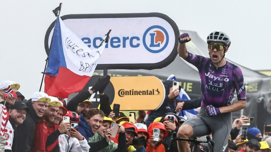 Tour de France: O'Connor s'impose au col de la Loze, Pogacar résiste à Visma