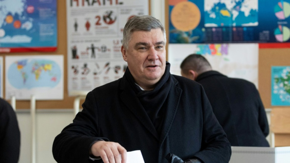 Vit&oacute;ria esmagadora do presidente nas elei&ccedil;&otilde;es da Cro&aacute;cia, segundo boca de urna