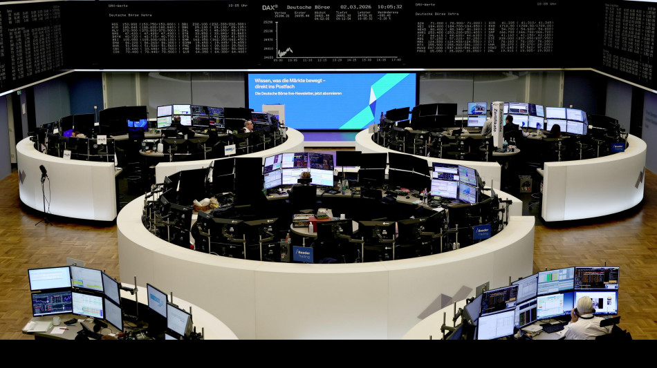 Borsa: l'Europa chiude debole tra Hormuz e tensioni Iran-Usa