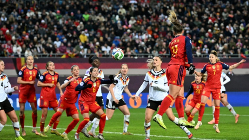 Spain hold Germany in first leg of Women's Nations League final