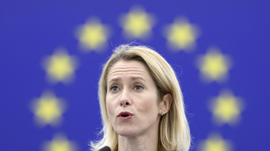 Kallas,da Paesi Ue gi&agrave; oltre 50% fabbisogno munizioni Kiev