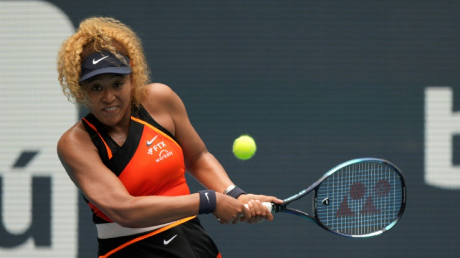 WTA - Miami: Osaka sans trembler face &agrave; Sharma, gr&acirc;ce aux conseils d'une th&eacute;rapeute