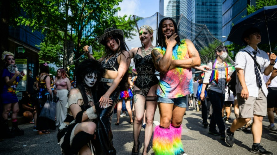Zehntausende demonstrieren bei Pride-Parade in S&uuml;dkoreas Hauptstadt Seoul