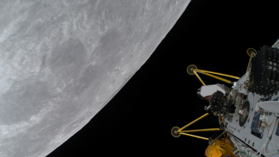 Nave espacial privada de EEUU aluniza en una posible mala posici&oacute;n