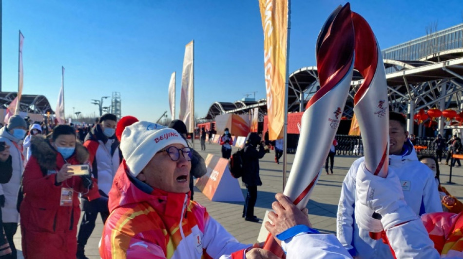 Fackellauf f&uuml;r Olympische Winterspiele in Peking gestartet
