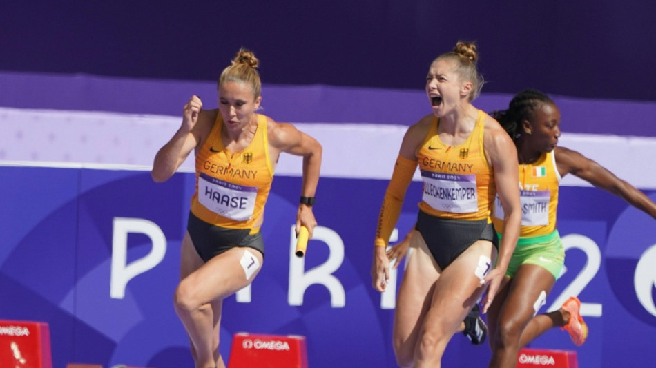 DLV-Staffel um L&uuml;ckenkemper gewinnt Olympia-Bronze