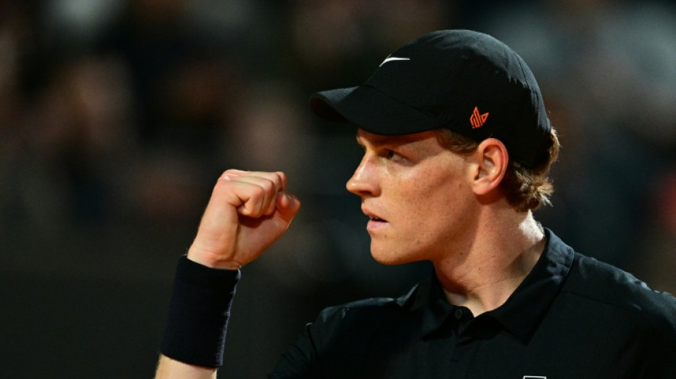 Tennis: finale de r&ecirc;ve &agrave; Rome entre Sinner et Alcaraz