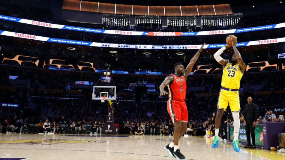 Basket: LeBron James premier joueur &agrave; d&eacute;passer les 50.000 points en NBA