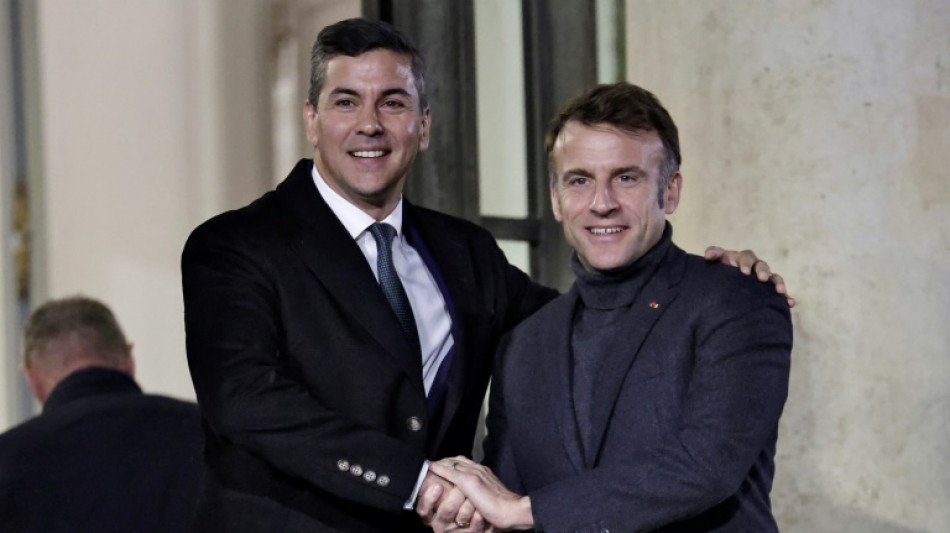 Presidente do Paraguai se re&uacute;ne com Macron para impulsionar 'agenda bilateral'