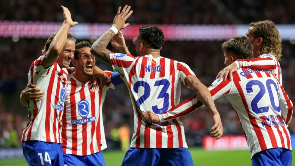 Atletico beat Villarreal for first Liga win