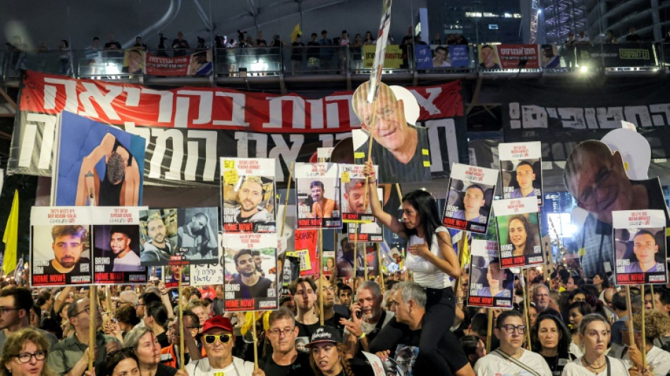 Decenas de miles de manifestantes en Tel-Aviv contra el plan israel&iacute; de conquistar la ciudad de Gaza