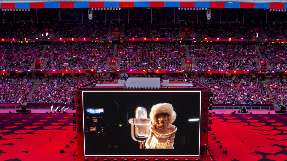 Eurovision, finale al via, apre Nemo vincitore del 2024