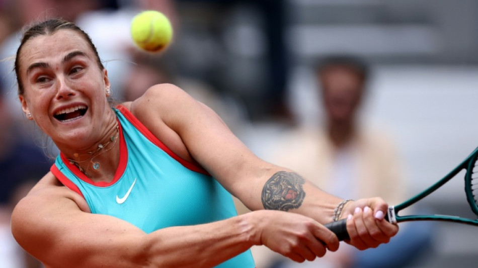 Sabalenka vence Anisimova e vai &agrave;s quartas de final de Roland Garros