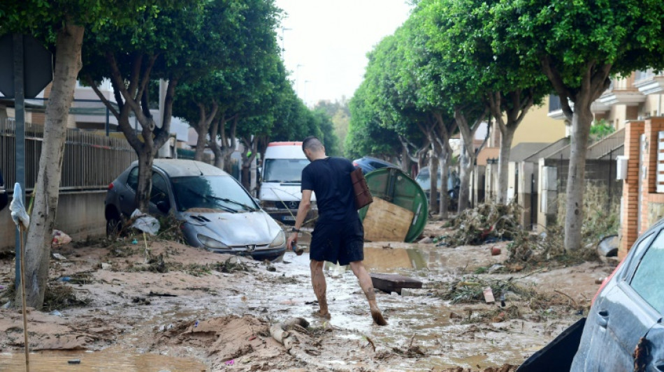 Al menos 62 muertos por devastadoras inundaciones en el sureste de Espa&ntilde;a