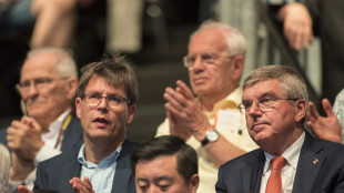 Weikert und Faeser werben f&uuml;r Olympia  - Bach emotional