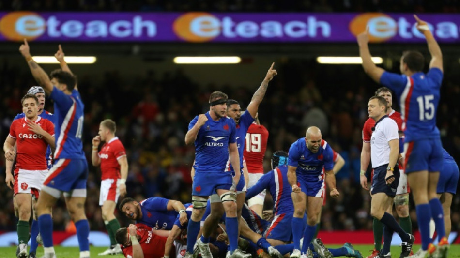 Tournoi des six nations: la France, victorieuse au pays de Galles, &agrave; un match du Grand Chelem