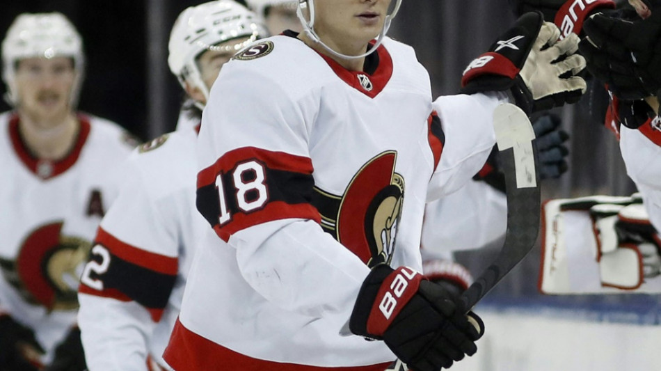 NHL: Ottawa verliert bei St&uuml;tzle-Comeback