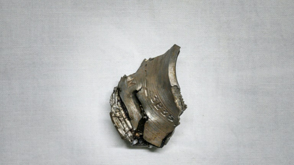 Ukraine: les &eacute;clats de munitions, immondes bouts de guerre 