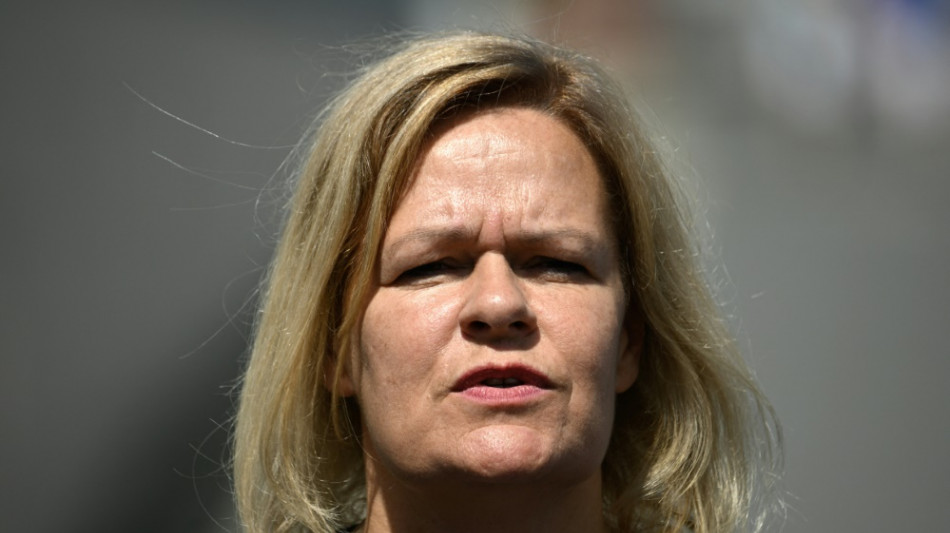 Faeser nach Fecht-Eklat: Volle Solidarit&auml;t mit der Ukraine