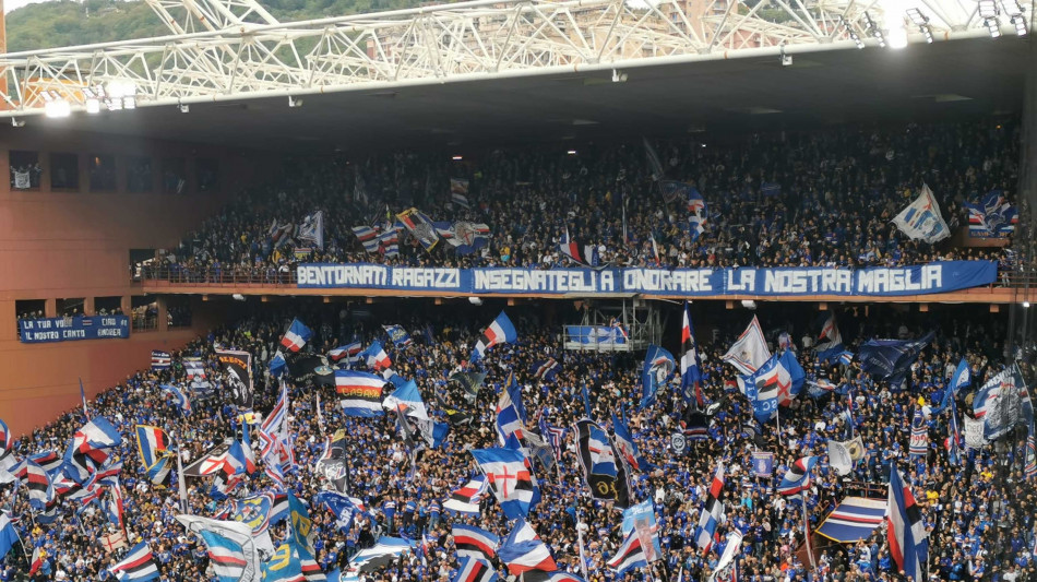 Ufficiale playout Serie B,15 giugno andata Sampdoria-Salernitana