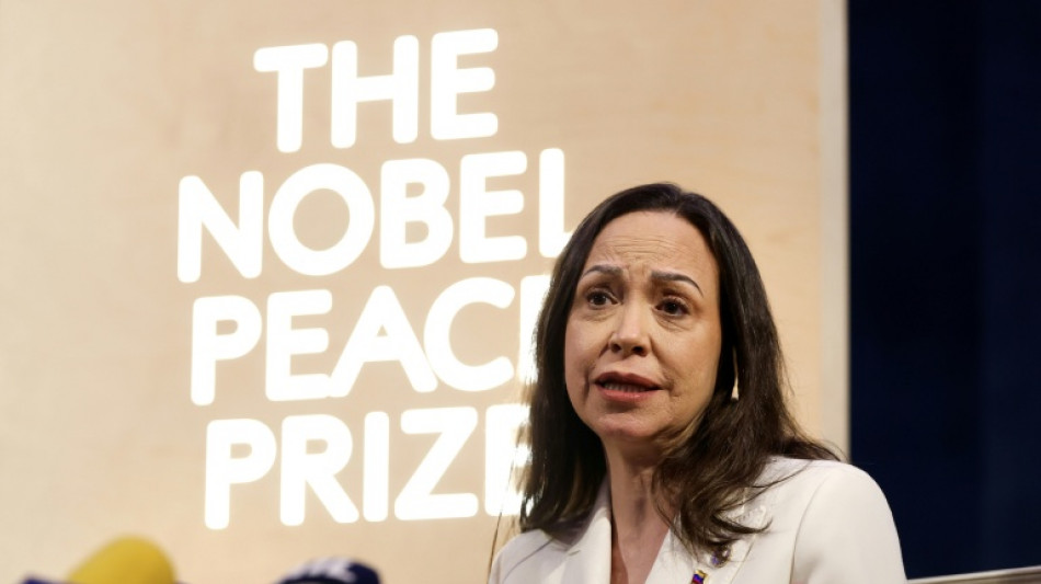 Mar&iacute;a Corina Machado apoia apreens&atilde;o de petroleiro venezuelano pelos EUA