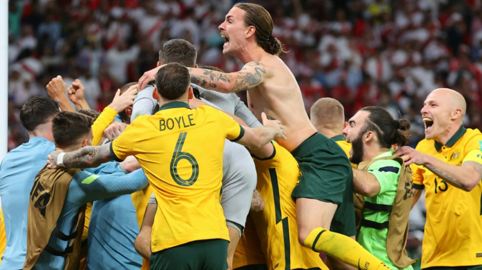 Sieg &uuml;ber Peru: Australien sichert sich Katar-Ticket