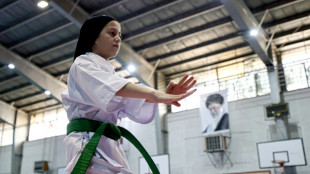 Iran girls kick down social barriers with karate