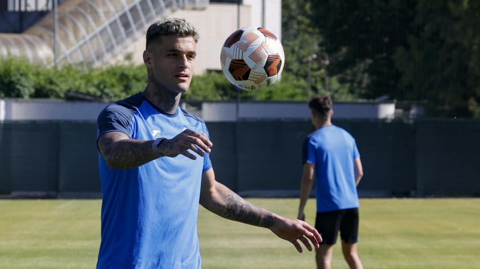 Calcio: Atalanta; Scamacca verso il rientro dopo 5 mesi