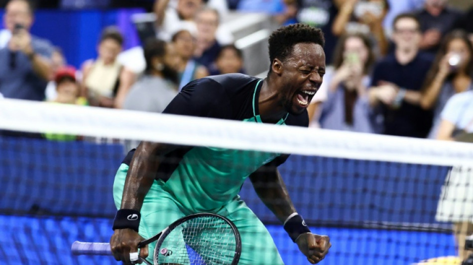 US Open: Monfils fait durer le plaisir &agrave; New York le jour de ses 40 ans