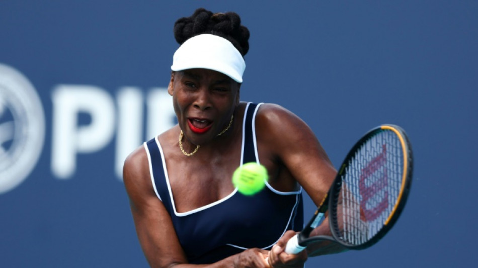 Tennis: Opérée il y a un an, Venus Williams de retour à Washington, à 45 ans