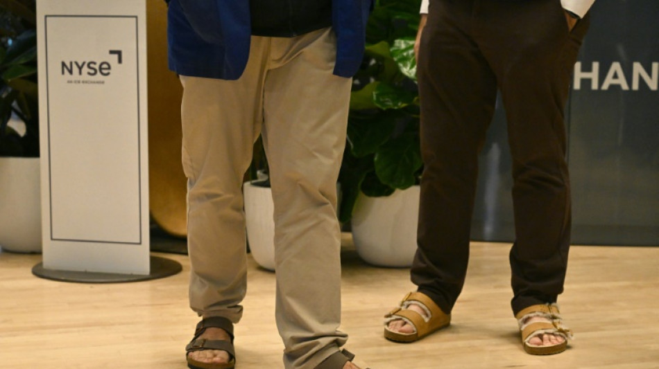 Birkenstock, la sandale "made in Germany", d&eacute;bute du mauvais pied &agrave; Wall Street