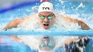 Mondiaux de natation: Léon Marchand remporte largement le 400 m 4 nages 